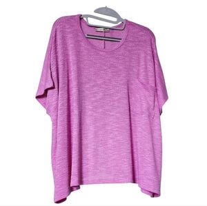 Magenta Short Sleeve Tee